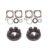 Kit Retentor Porca Eixo Traseiro Fusca 4 Furos 73 Em Diante