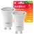 Kit 2 Lampadas Led Dicroica Mr11 4W Gu10 Bivolt 2700K