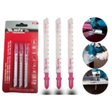 Kit Lâminas Para Serra Tico Tico 75 X 3mm  Metalon Ferro Universal 3 Peças Profissional