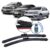 Limpador Para-brisa Par Palheta Cinoy Para Carro Volkswagen Gol Saveiro Voyage G6 G7 G8