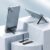 Suporte De Celular Portátil Dobrável Autoadesivo/Universal Ultrafino Ajustável/Tamanho Mini Universal De Alumínio Portátil Dobrável Desk Mount Holder Suporte Do Telefone Móvel Cradle Suporte Dobrável Para Celular