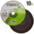 Disco de Desbaste Metal 7 POL x 6,4 MM Furo 7/8 POL Classic Kit 10 Peças NORTON