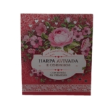 Harpa Avivada e Corinhos Pequena Letra Média Brochura – Floral Rosa