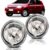 Farol Milha Auxiliar Clio 2000 2001 2002 2003 Twingo Redondo Lente Raiada
