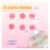kit carimbos ROSA unicornios  bluestar marcador de doces