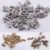 50pcs Espaçador De Coluna De Prata Com Contas DIYJewelry Making 8x3mm