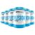 Kit 6x Whey Protein Fusion Protein 900g – Kit para aumento de massa muscular e força – BRN Foods