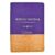 Bíblia NVI | Letra Grande |  Leitura Perfeita |  Espaço para Anotações | Couro Soft | Roxo e Amarelo