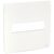 Placa 4×4 2 Postos Branca S730201004 – Schneider