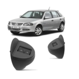 kit Botão + Moldura De Vidro Elétrico Gol G4 2008 Grafite ou Cinza –  VW0113 – VW0114  VW600