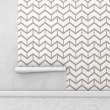 Papel de parede em tons cinza Para Sala e Quarto