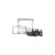 Moldura Expex 2 Din Palio 03-12 strada 05-12 Prata Epx 075