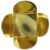 Forminha Para Doces 4 Pétalas 4x4x3cm Dourada 50un Assk  – Rizzo Distribuidora