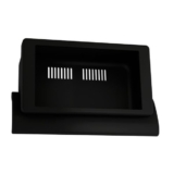 Moldura p/ MP5 2 Din Fiat Uno Mille, Fiorino Mille 04 à 13 – Preto Fosco