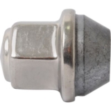 Porca Roda Cromado New Fiesta 10 19 Eco Ka 14 21 Focus 13 19 Original/Genuina