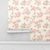Papel de parede em tons bege, cinza e rosa Para Sala e Quarto