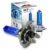 Par Lampada H7 55w 12v 4500k Super Branco H7 Halogena Lampada Super Branco Asx H7