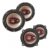 Alto Falantes Portas Dianteiras + Traseiras Nissan 200 Wrms
