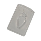 Forma para Chocolate Cenoura – FP202 – 1 unidade – Crystal