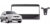 Contra Frente 1 Din Ford Fiesta E Courier 1996 A 2002 Preta