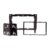 Moldura Expex 2 Din Gol G3 1999 a 2005 Preta Epx 076