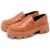 Sapato Mocassim Dubuy Oxford Feminino Tratorada Caramelo 1404FG