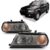 Farol Pajero Sport 2000 2001 2002 2003 Foco Simples Mascara Cinza