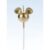 Vela Mickey 360 Dourada Disney Silver Festas – Rizzo