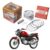 Kit Pistao Aneis Rik Honda Cg 150 Titan Bros 1mm Competicao