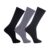 Kit 3 Pares Meias Social Poliamida Masculina Original Meia Fina Masculino Cano Longo Cano Alto Terno