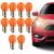 Kit com 10 Lâmpadas Halógenas PY21W 1 Polo – 12V 21W BAU15s Âmbar