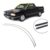 Kit Borracha Superior Porta Friso Calha Teto Saveiro Quadrad