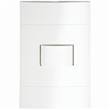 Conjunto 1 Interruptor Simples 10A 250V 4X2 Branco Lunare