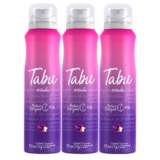 Kit Desodorante Aerosol Antitranspirante Tabu Ousada 150Ml (3 unidades)