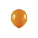 Balão de Festa Redondo Profissional Látex Cristal – Laranja