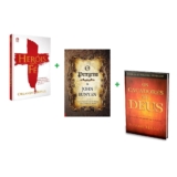 Kit 3 Livros Peregrino + Caçadores de Deus + Heróis da Fé
