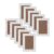 Kit Porta Retrato 10×15 Branco kit 10 peças Moldura E Vidro