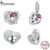 Pingente Bamoer 925 Sterling Silver Family Affection Bead Para Jóias De Bricolage