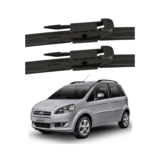 Par Palheta Limpador Parabrisa Dianteiro Fiat Idea 2014 2015 2016 2017