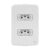 Conjunto 2 Tomadas 2P+T 10A 250V 4X2 Branco Compose