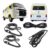 Kit Completo Borrachas Da Porta Kombi Carat 1998 A 2013