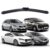 Par Palheta Limpador Parabrisa Dianteiro Peugeot 3008 308 408 508
