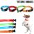 2 Coleira Para Cachorro Pet Com Led Tamanho P Regulável