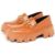 Sapato Mocassim Dubuy Oxford Feminino Caramelo Corrente Dourada Still 1413FG