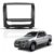 Moldura 7 Polegadas Central Painel 2 Din Fiat Strada Dvd Multimídia