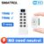 Nenhuma Neutro Fio 1/2 2 Gang Way RF 433 Mhz Interruptor De Luz Mini Módulo Casa De Controle Remoto Sem Inteligente De Parede Em Off Breake
