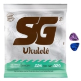 Encordoamento Ukulele Concert SG 10982 + 2 Palhetas