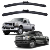 Par Palhetas Limpador Para-brisa Ford F-250 E F-350 1998 A 2011 Kit