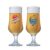 Jogo de Taças de Vidro Barcelona Rótulo Para Cerveja 370ml 2 Pcs – Ruvolo