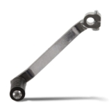 Peça de Moto Pedal de Câmbio Modelo Original Para Mini Moto Pro Tork TR 50F / 100F Cromado